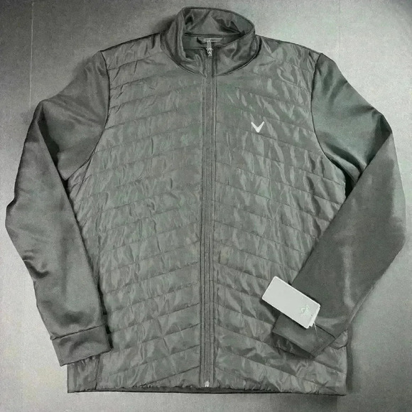 💰HUGE CLEARANCE SALE 💰 NWT Callaway Full Zip Quilted Puffer Men’s Jacket Small - Picture 1 of 9